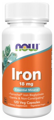 Iron 18mg Ferrochel - 120 vcaps