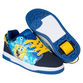 Роликовые кроссовки Heelys X SpongeBob Voyager Navy Yellow Sky Blue HES10491