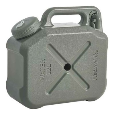 Каністра для води Naturehike CNH22CJ018, 12 літрів, темно-зелена