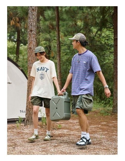 Каністра для води Naturehike CNH22CJ018, 12 літрів, темно-зелена, укр, укр