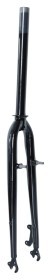 Вилка 28&quot; жорстка ST 1-1/8 шток-290mm безрізьбова disc/v-br чорний
