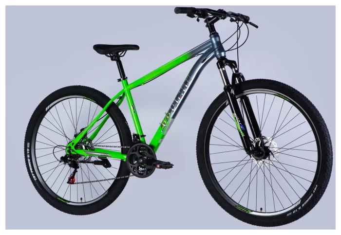 Велосипед ST 29" SPACE MARS DD FR рама-18" зелено-сріблястий 2026