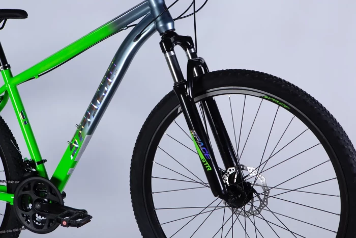 Велосипед ST 29" SPACE MARS DD FR рама-18" зелено-сріблястий 2026