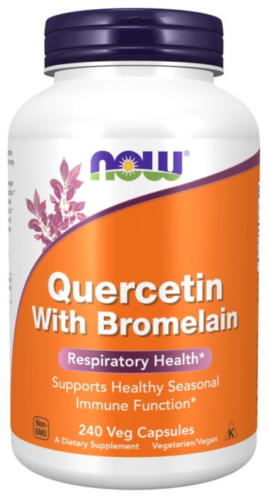 Quercetin with Bromelain - 240 vcaps