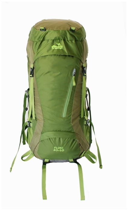 Рюкзак Tramp Floki туристический зеленый/масло 50+10л UTRP-046