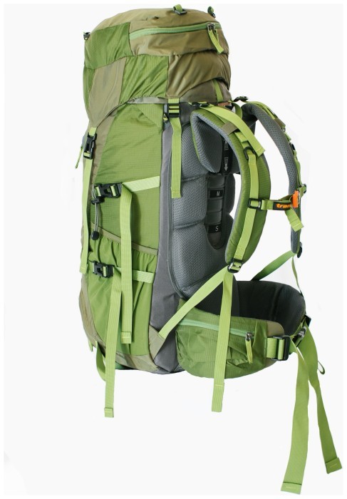 Рюкзак Tramp Floki туристический зеленый/масло 50+10л UTRP-046