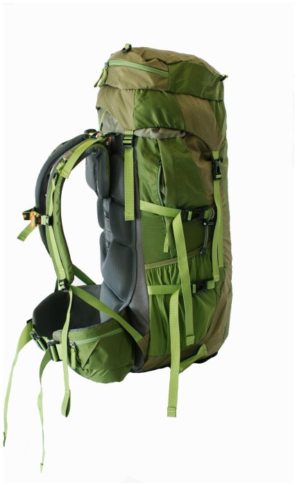Рюкзак Tramp Floki туристический зеленый/масло 50+10л UTRP-046