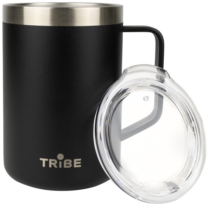Термочашка Tribe Classic Mug 500 мл T-FA-0033, black