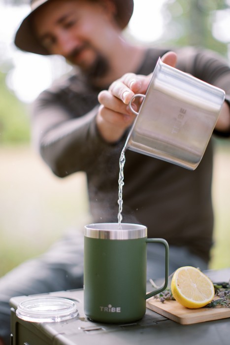 Термочашка Tribe Classic Mug 500 мл T-FA-0033, black