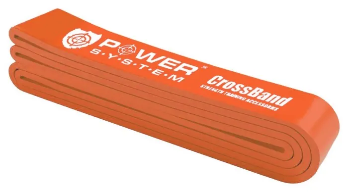Еспандер-петля (гумка для фітнесу та кроссфіту) Power System PS-4052 CrossFit Level 2 Orange (опір 10-35 кг)