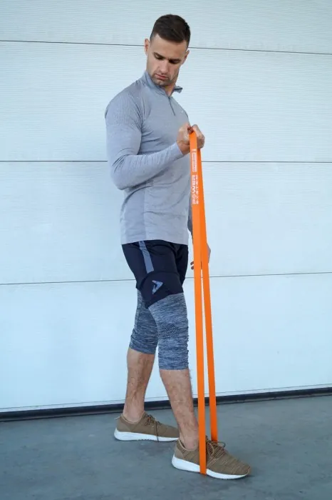 Еспандер-петля (гумка для фітнесу та кроссфіту) Power System PS-4052 CrossFit Level 2 Orange (опір 10-35 кг)