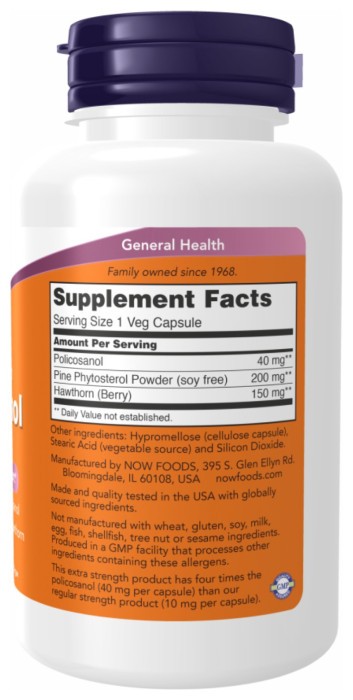 Policosanol 40mg Plus - 90 vcaps
