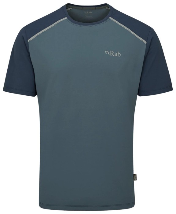 Футболка чоловіча Rab Force Tee, Orion Blue/Tempest Blue