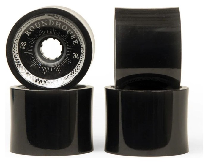 Carver колеса Roundhouse Slicks 65mm 83a Green Glo