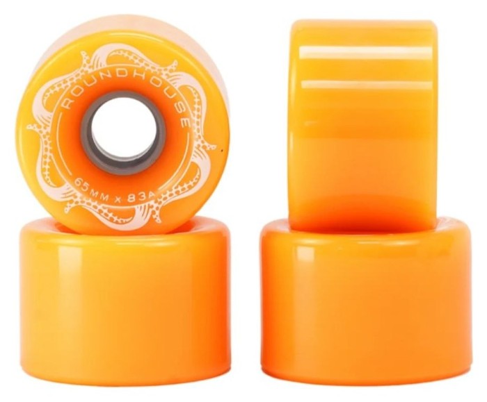 Carver колеса Roundhouse Slicks 65mm 83a Green Glo