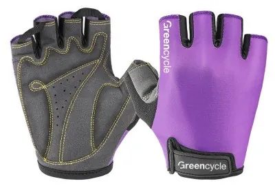 Рукавички Green Cycle Vivid без пальців S фіолетові