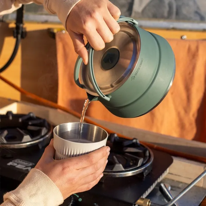 Набір посуду Sea to Summit Detour Stainless Steel Kettle Cook Set, на 2 персони