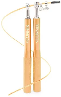 Скакалка швидкісна для кросфіту Cornix Speed Rope XR-0154 Gold