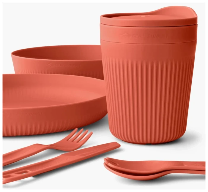 Набір посуду Sea to Summit Passage Dinnerware Set, 1P, 7 Piece, Spicy Orange