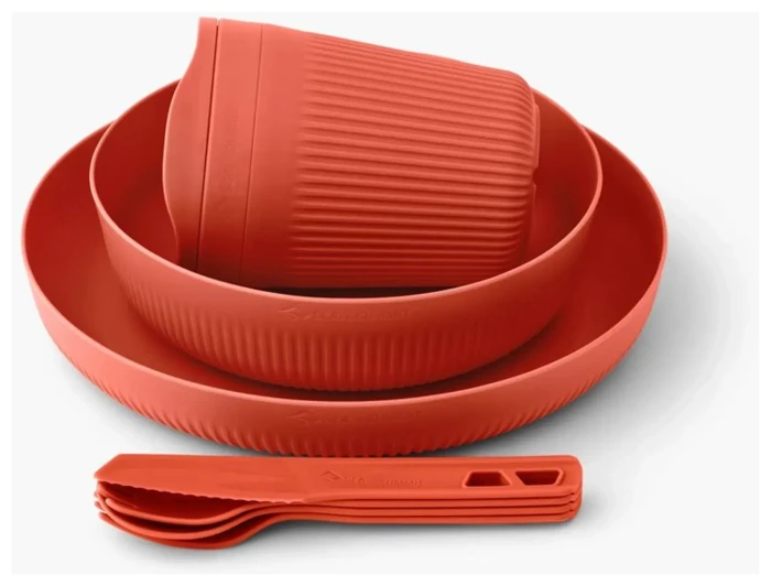 Набір посуду Sea to Summit Passage Dinnerware Set, 1P, 7 Piece, Spicy Orange