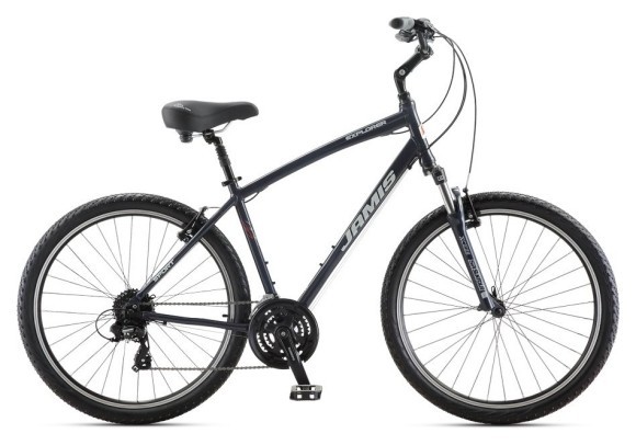 Велосипед прогулочный Jamis EXPLORER SPORT 27,5″ 17″ Ink black (03-2518-IK)