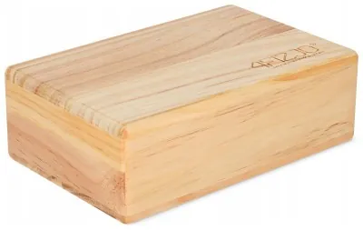 Блок для йоги 4FIZJO деревянный 22 x 14.5 x 7.2 см (P-5907739313409)