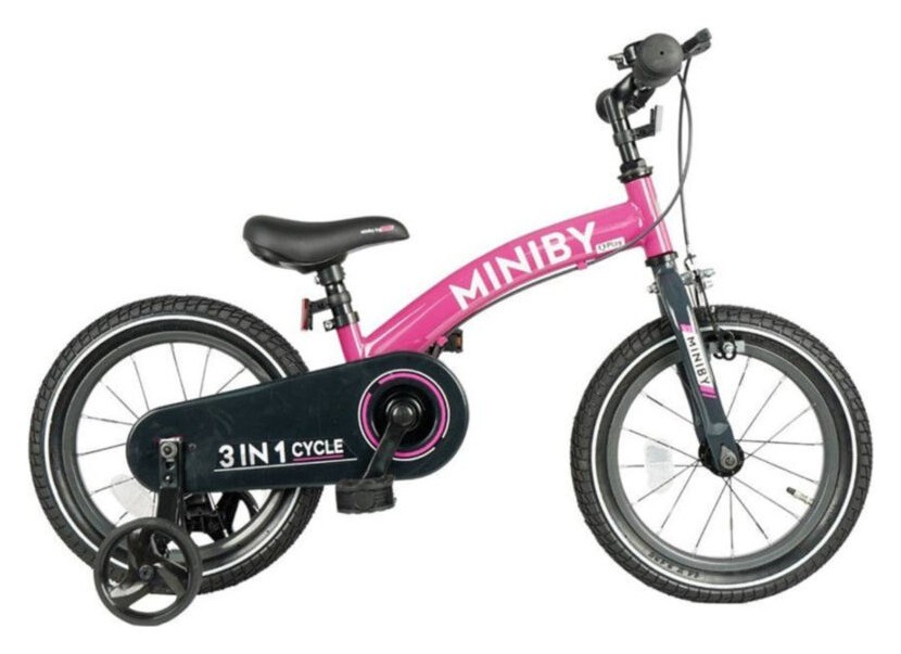 Велосипед 3in1 Q PLAY MINIBY Rose (Rose)