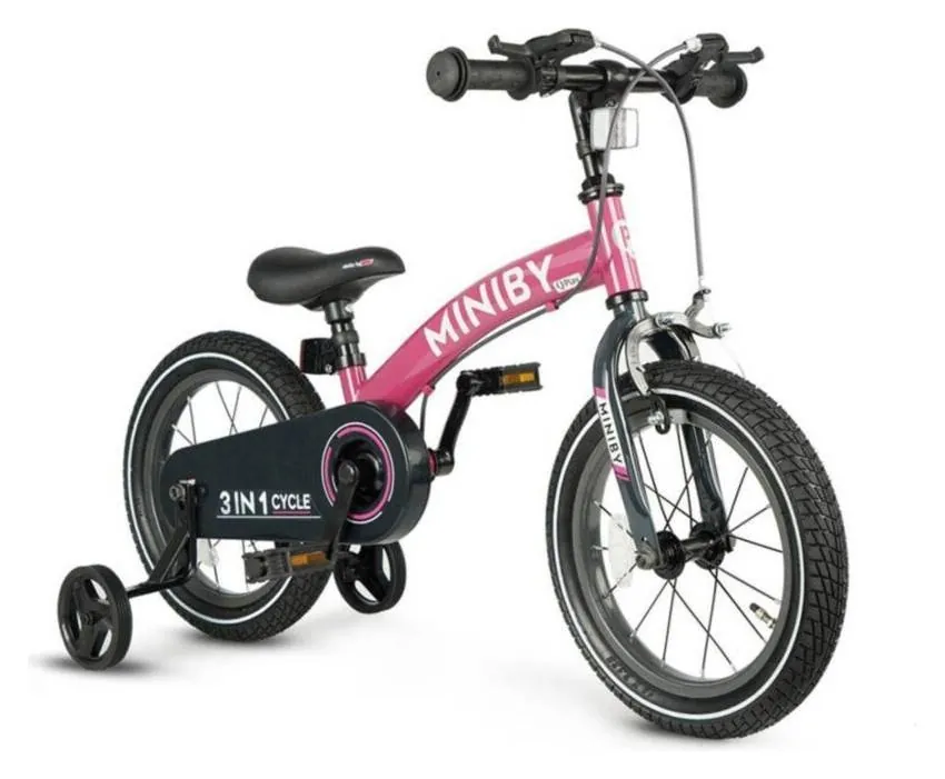 Велосипед 3in1 Q PLAY MINIBY Rose (Rose) (Велосипед 3in1 Q PLAY MINIBY Rose (Rose))