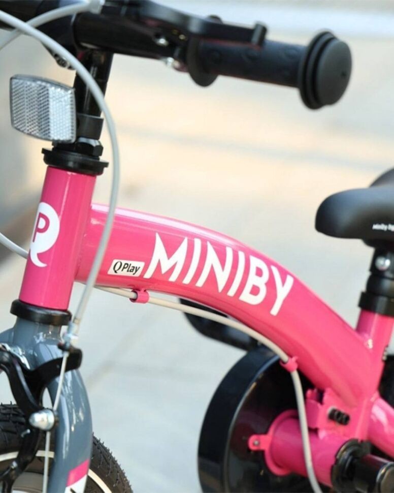 Велосипед 3in1 Q PLAY MINIBY Rose (Rose)