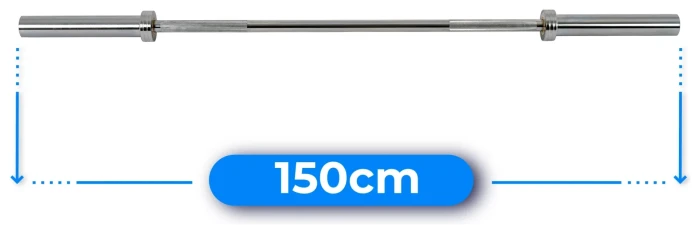 Гриф олимпийский прямой 150/50 THUNDER