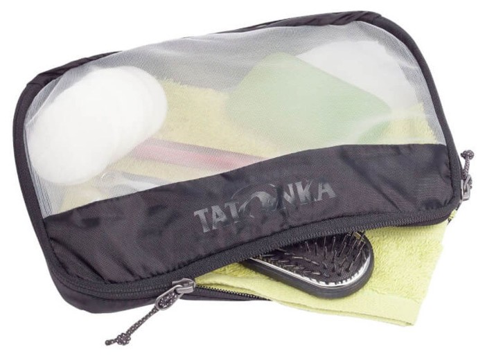 Набір сітчастих чохлів Tatonka Mesh Bag Set, Black