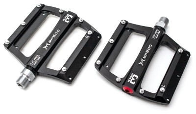 Педалі Mpeda ALNC-2026 BMX алюм. платформа на 3 пром. підшипні. (чорний)