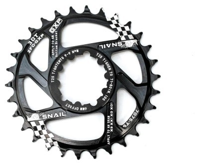 Зірка-неспадайка до шатуна NW AL 34T GXP (SRAM) offset 6mm SNAIL (чорн.)