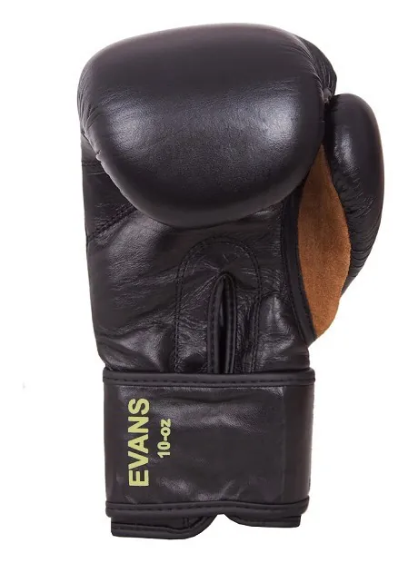 Рукавички боксерські Benlee EVANS 10oz / шкіра / чорні