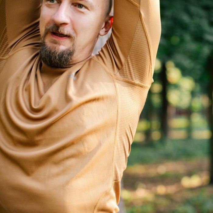 Футболка Tribe CoolpaS LS T-KI-0007-coyote