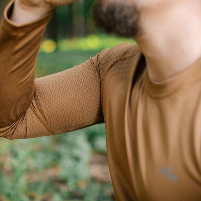 Футболка Tribe CoolpaS LS T-KI-0007-coyote, укр, укр