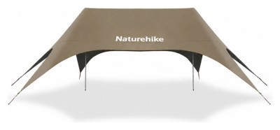 Тент туристичний Naturehike Cloud Skies Tarp Lite CNK2650WS023, 960 х 485 х 260 см, темно-коричневий