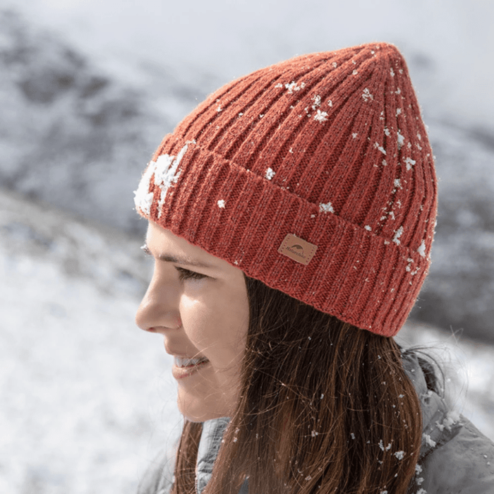 Шапка с подворотом Naturehike NH21FS552, синяя