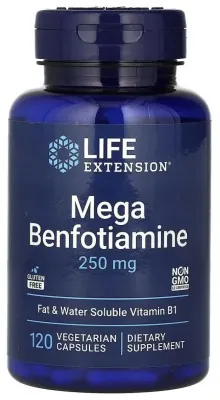 Mega Benfotiamin 250 mg - 120 vcaps