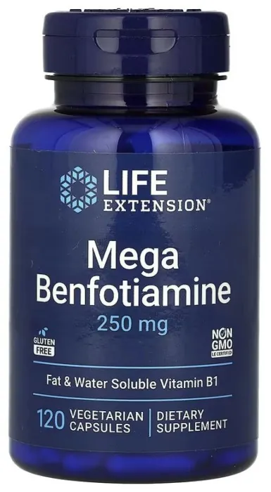 Mega Benfotiamin 250 mg - 120 vcaps