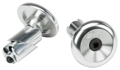 Баренди ODI Aluminum End Plugs w/Lasered Logo SILVER