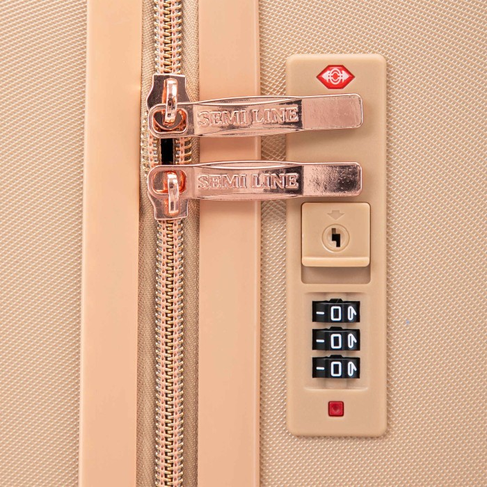 Валіза Semi Line 28" (L) Golden (T5912-3)