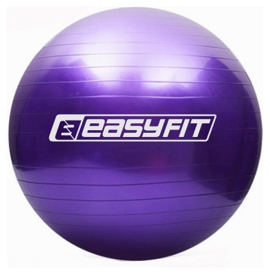 Мяч для фитнеса EasyFit 75 см фиолетовый