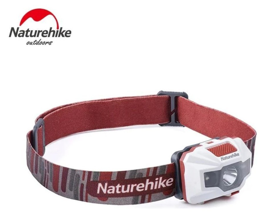 Ліхтар налобний Naturehike TD-02 NH00T002-D, біло-червоний, укр, укр