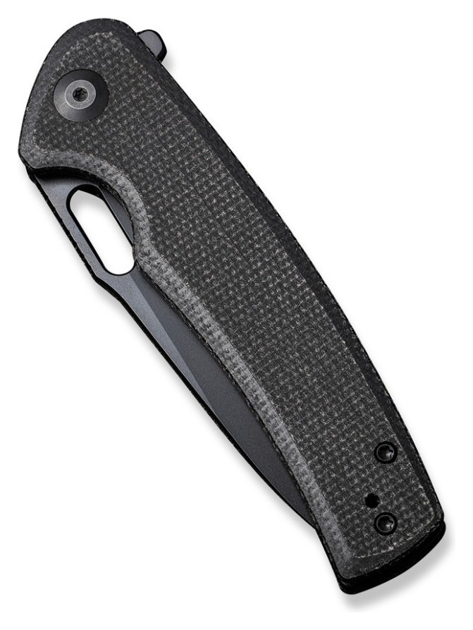 Ніж складаний туристичний Sencut Vesperon, (8.5 см) 9Cr18MoV / Micarta чорний