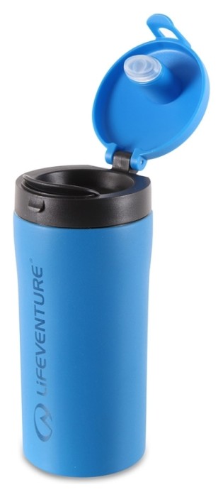 Кружка Lifeventure Flip-Top Thermal Mug blue