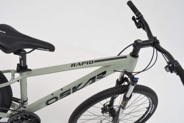 Велосипед Oskar Rapid 2.0 27,5" 15" светло-серый 2026