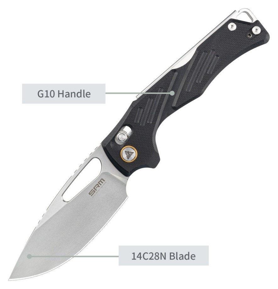 Нож складной SRM Mirage 239X-GB, черный