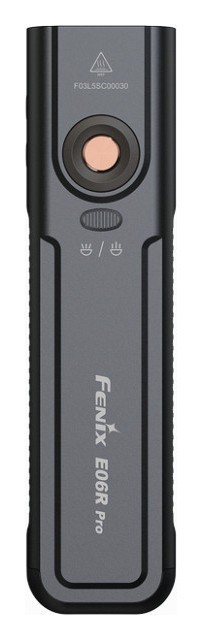 Фонарь наключительный Fenix E06R PRO, черный