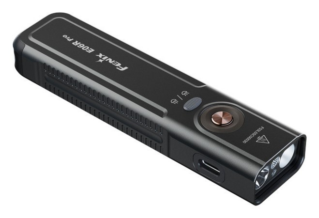 Фонарь наключительный Fenix E06R PRO, черный